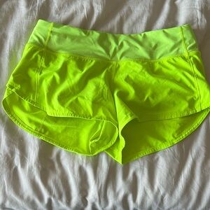 Lululemon speed up shorts 2” lined
